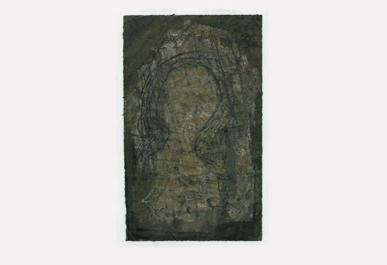 Untitled. Mixed media on paper 21 x 13 cm.