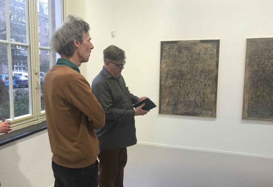 Vernissage, poetry reading