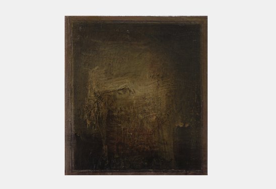 Untitled. Oil on canvas 40 x 35 cm. 2018