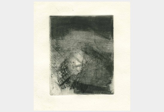 Untitled. Drypoint 10 x 80 cm. 2016