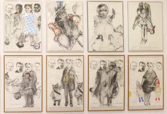 Closer view of Femke´s works #2