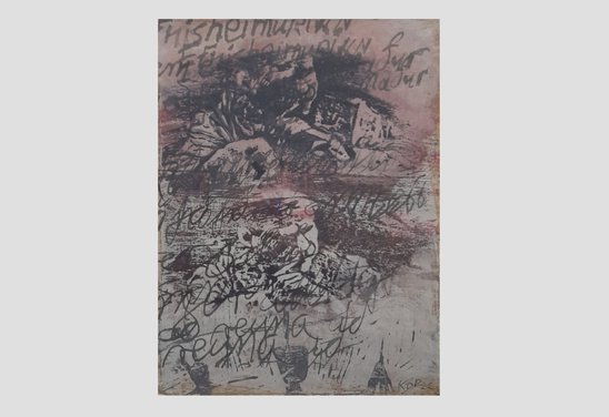 Untitled. Mixed media on paper