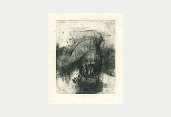 Untitled. Drypoint 10 x 8 cm. 2016
