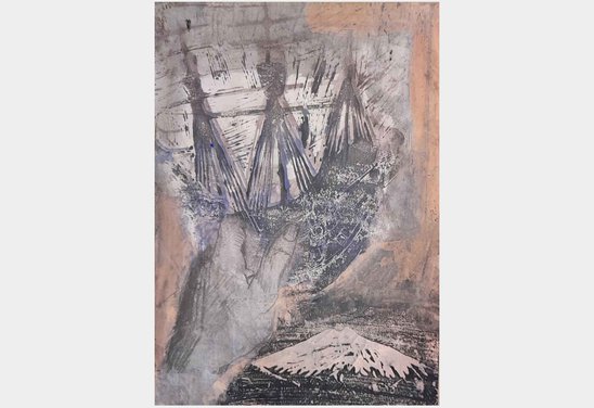 Án titils. Untitled. Mixed media on paper.